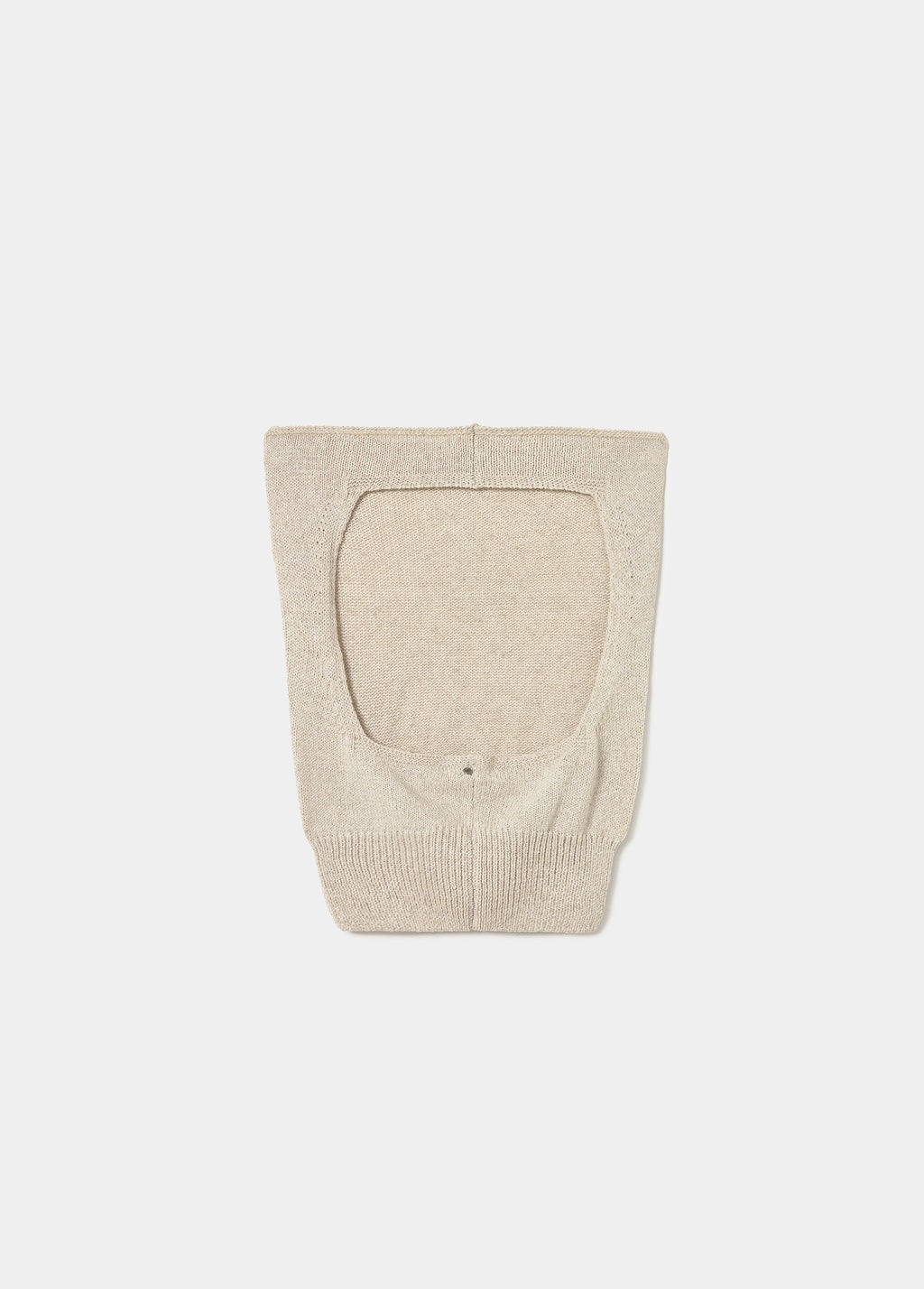 Halter top with cascade neckline