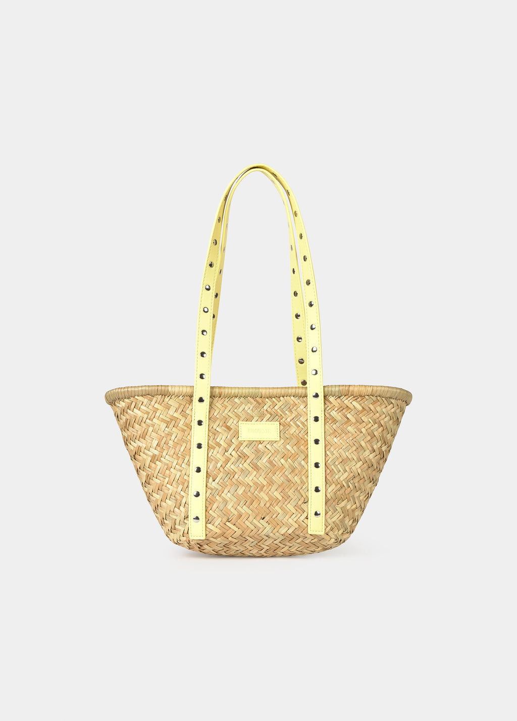 Capazo tas met riemen en studs