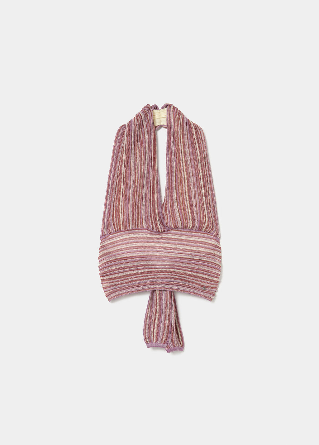 Halter scarf top