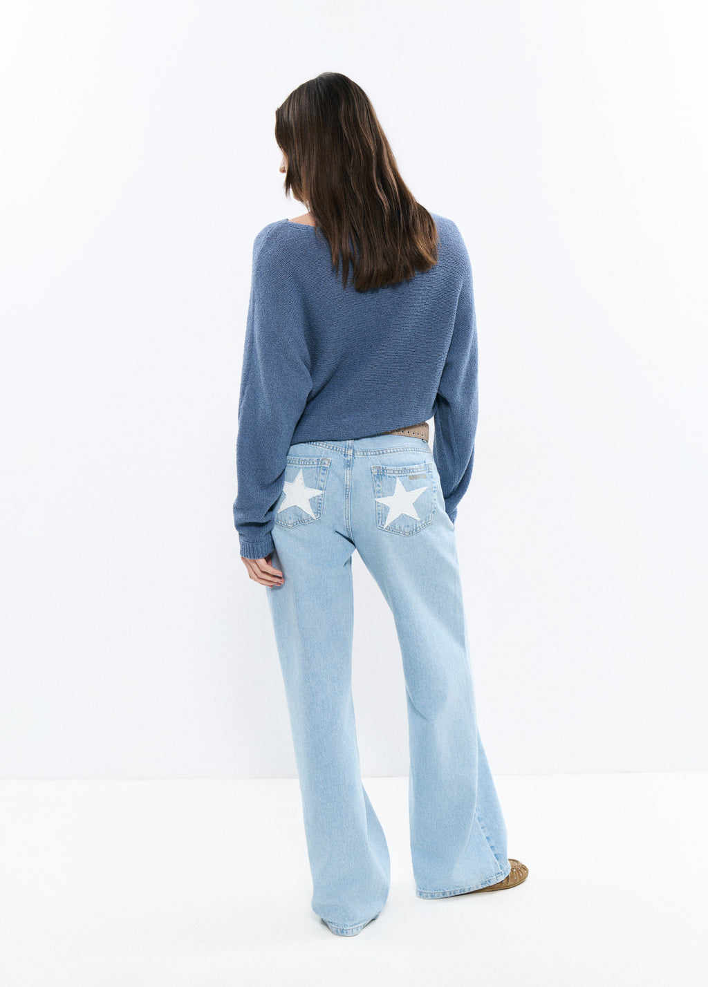 Pull ample fil texture
