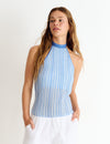 Top halter hilo