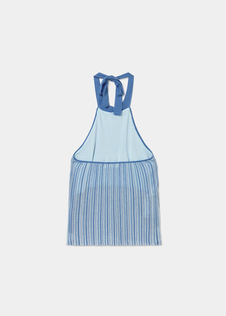 Halter top thread