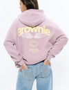 Pink hoodie with wings
