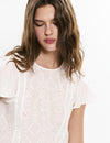 Blouse met strikjes op de rug
