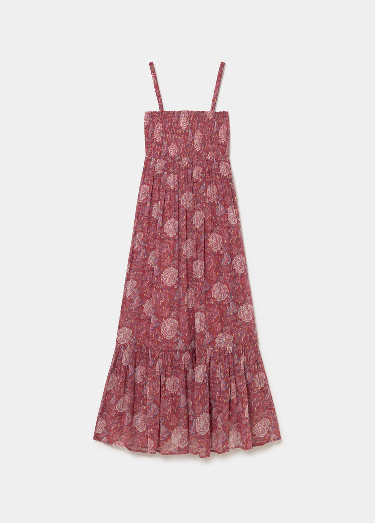 Floral strap dress