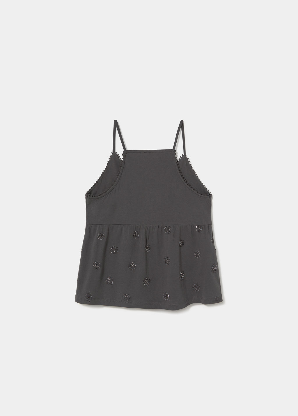 Sequin embroidered top