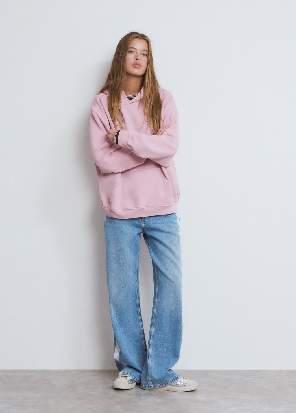 Gerade Jeans mit Seitenstreifen