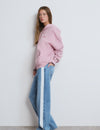 Gerade Jeans mit Seitenstreifen