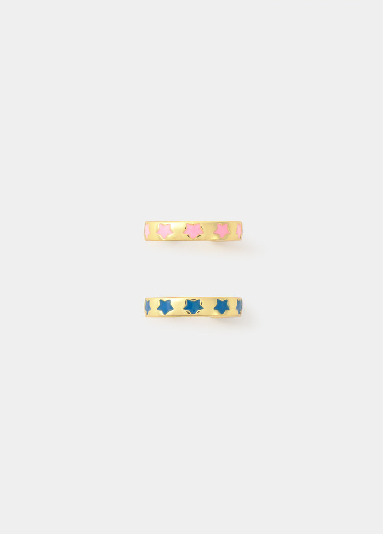 Pack anillos estrellas
