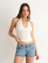 Crochet halter top