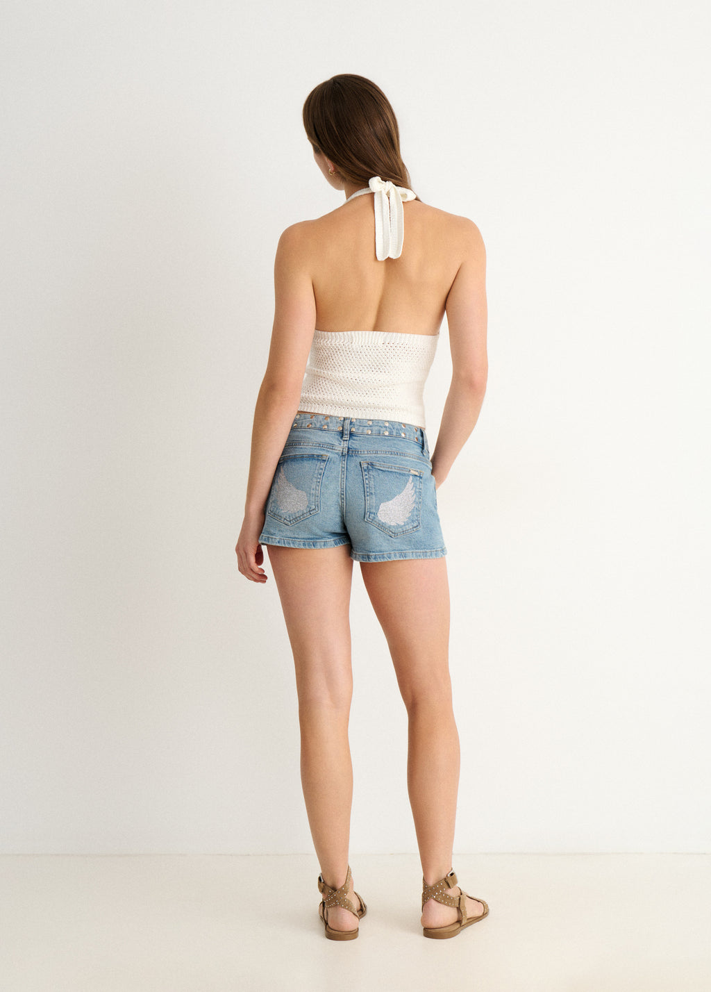 Crochet halter top