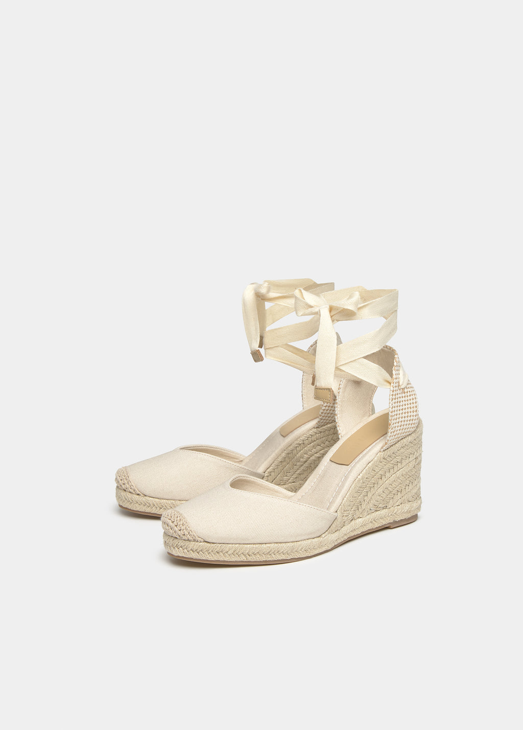 Sandàlia de cuña de jute