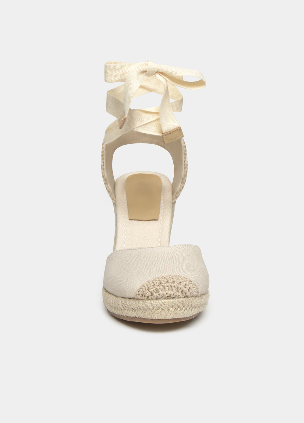 Sandàlia de cuña de jute