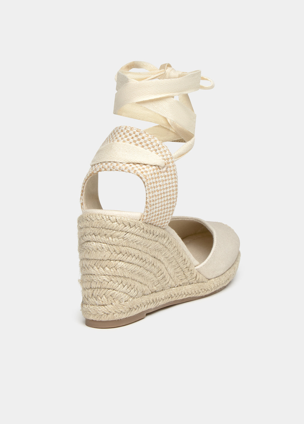 Sandàlia de cuña de jute