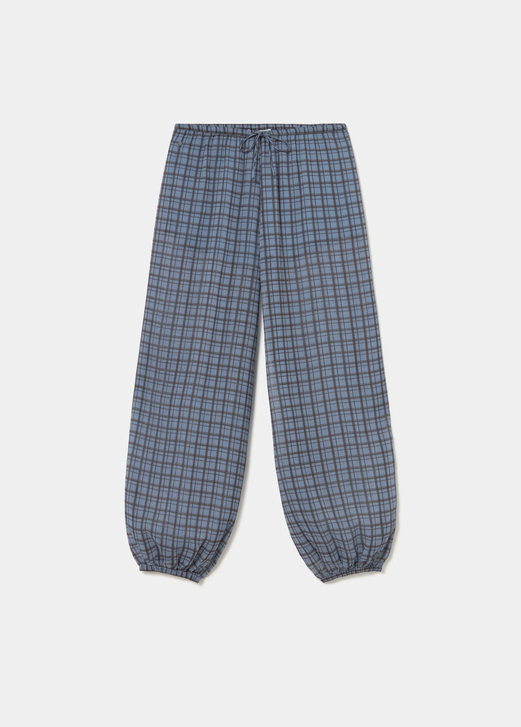Pantalon bouffant carreaux