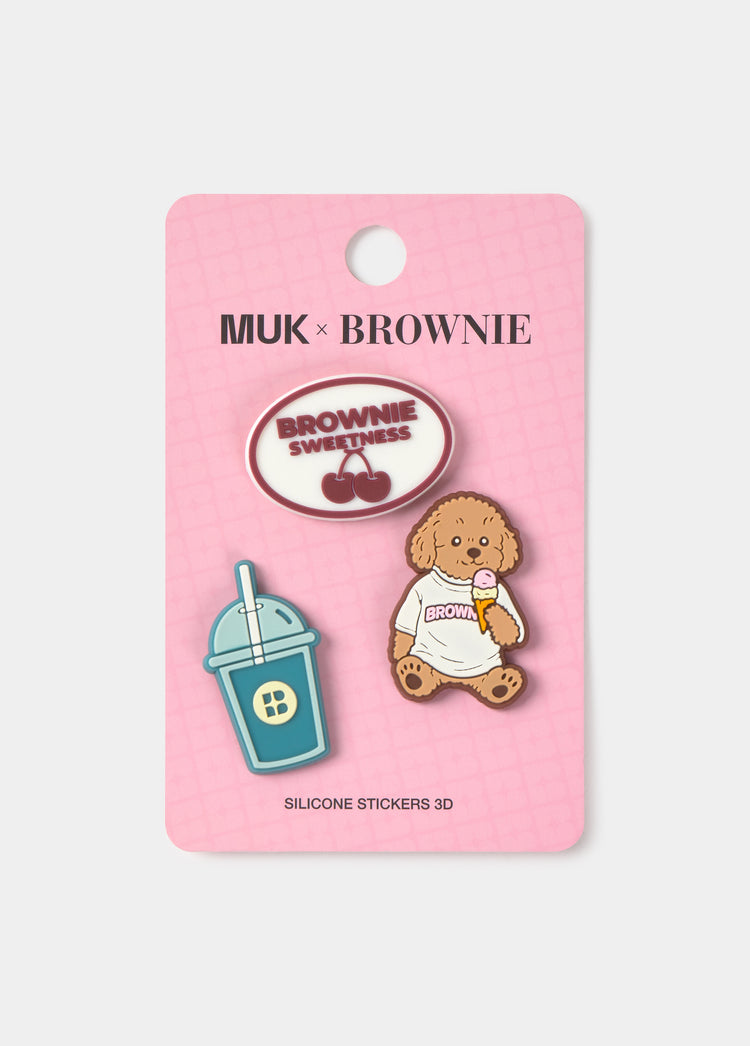 Muk x Brownie sticker pack