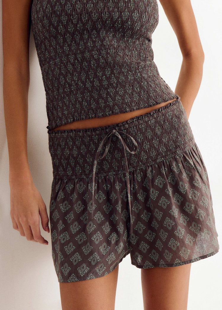 Indian smock shorts