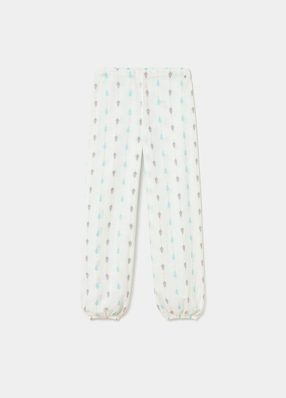 Embroidered harem pants