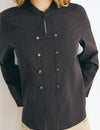 Blusa detalle botones tipo napoleón