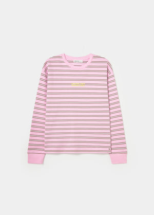 Sudadera fina rayas print