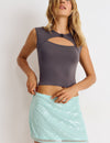 Mini sequin skirt