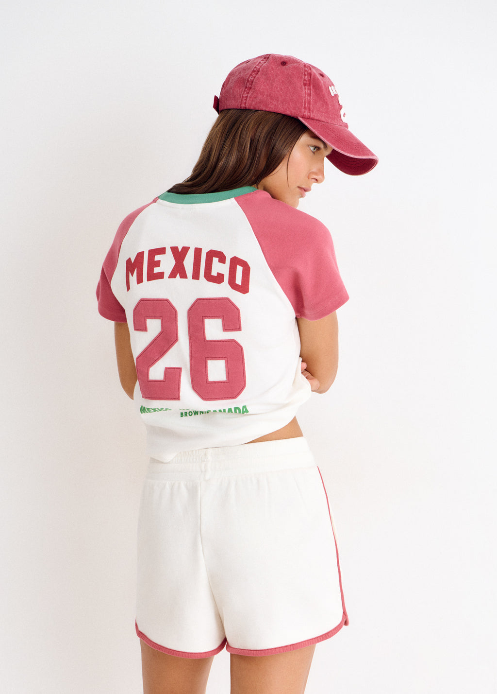 Short de felpa amb número World Cup
