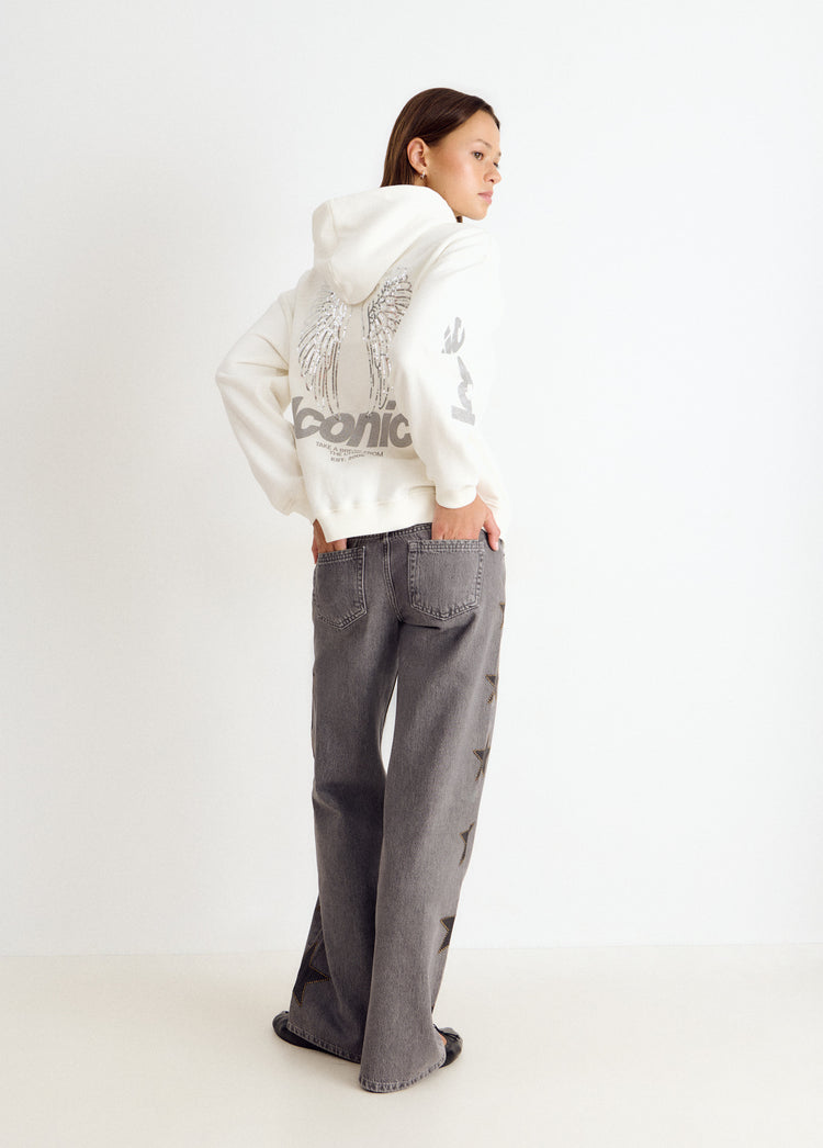 Hoodie with wings