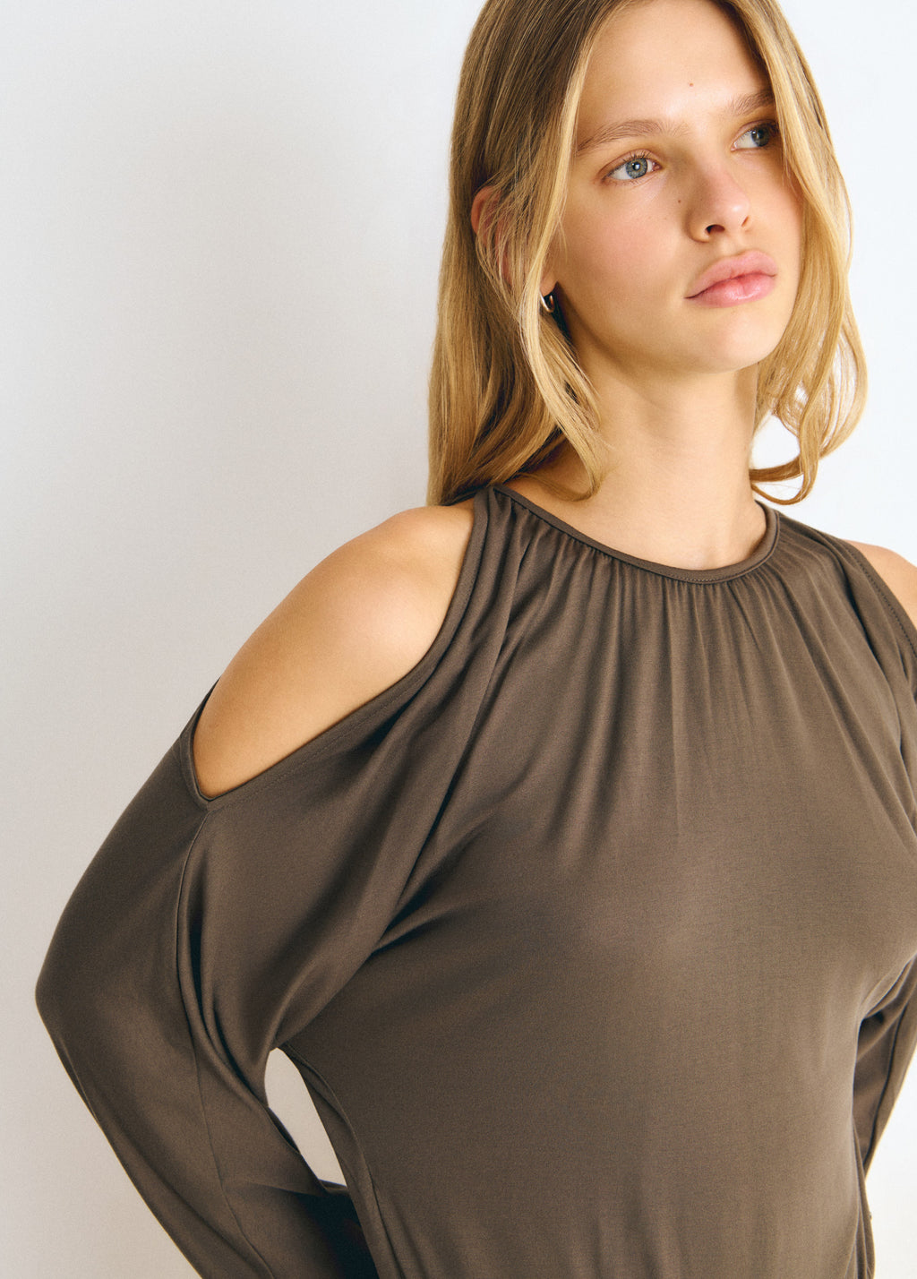 Romantic viscose T-shirt