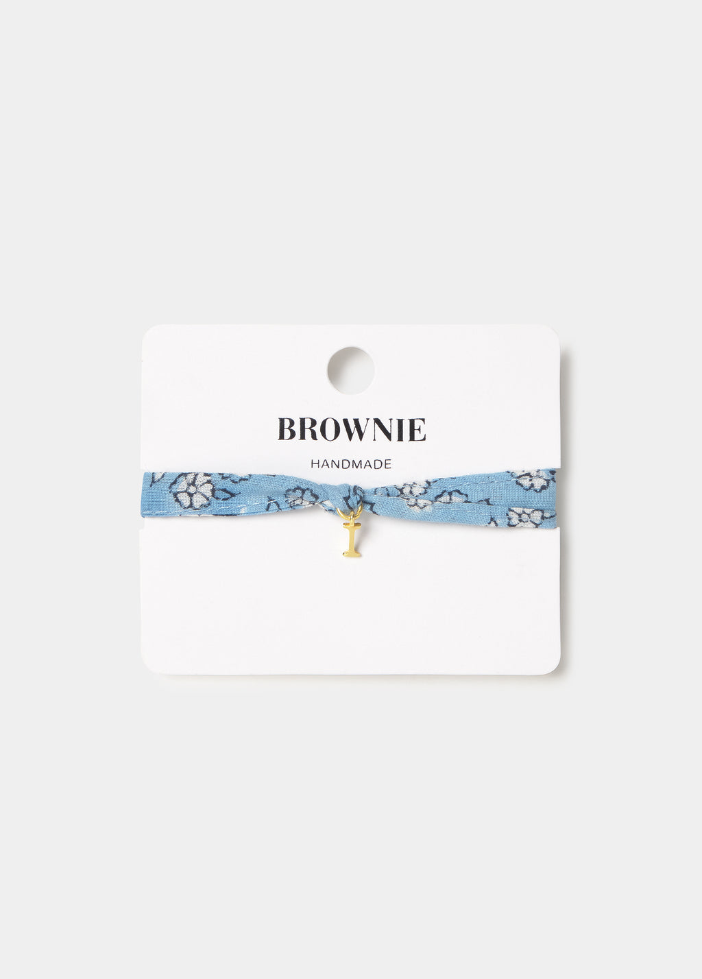 Initial I bracelet