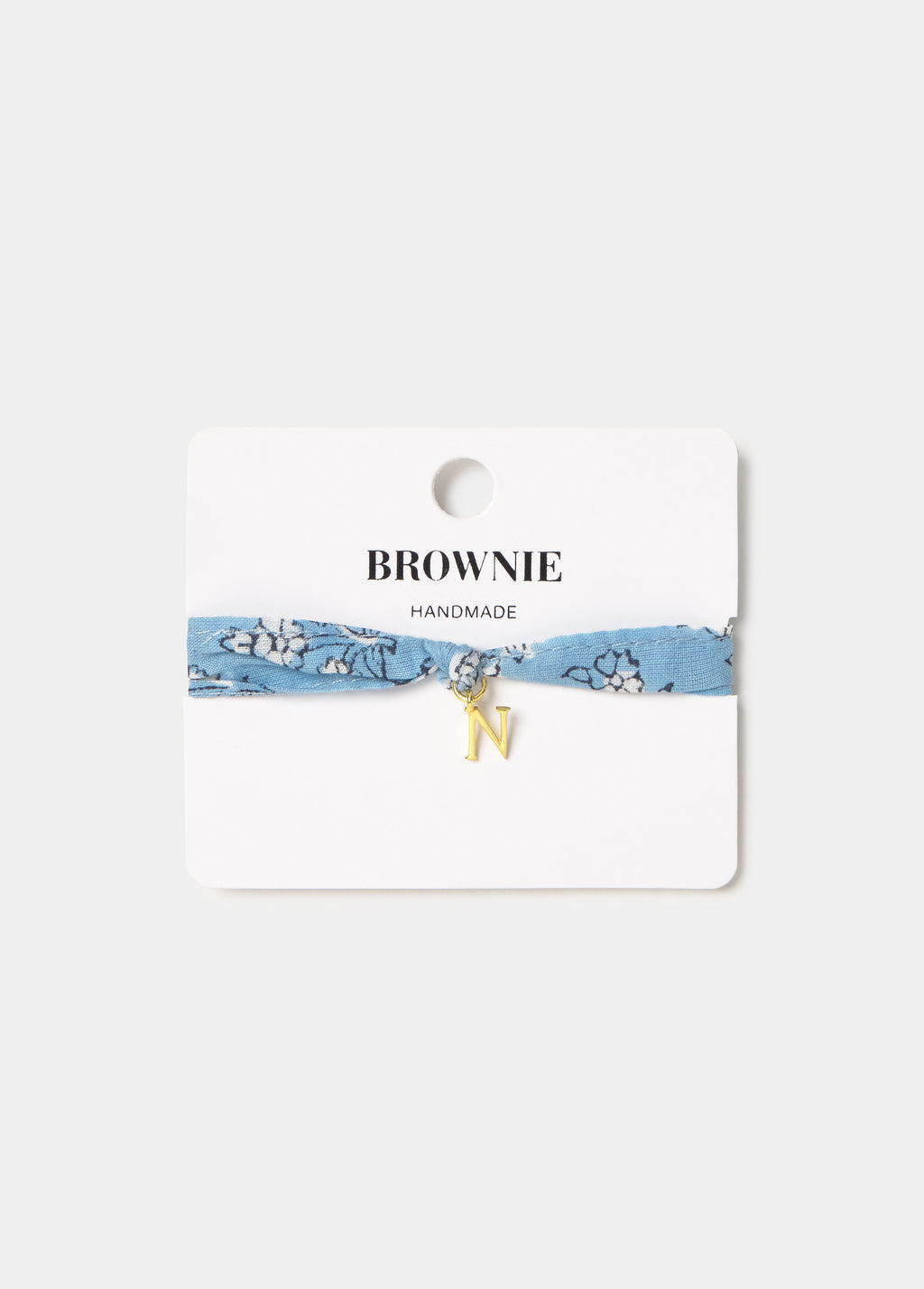 Initial N bracelet