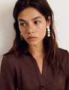 Square earrings