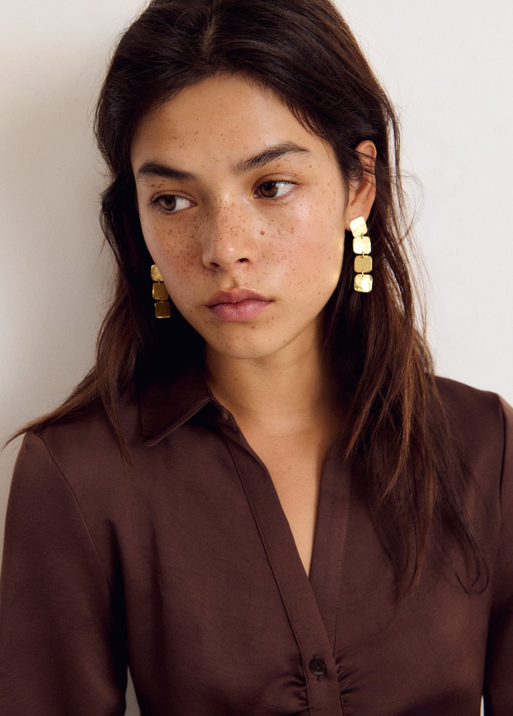 Square earrings