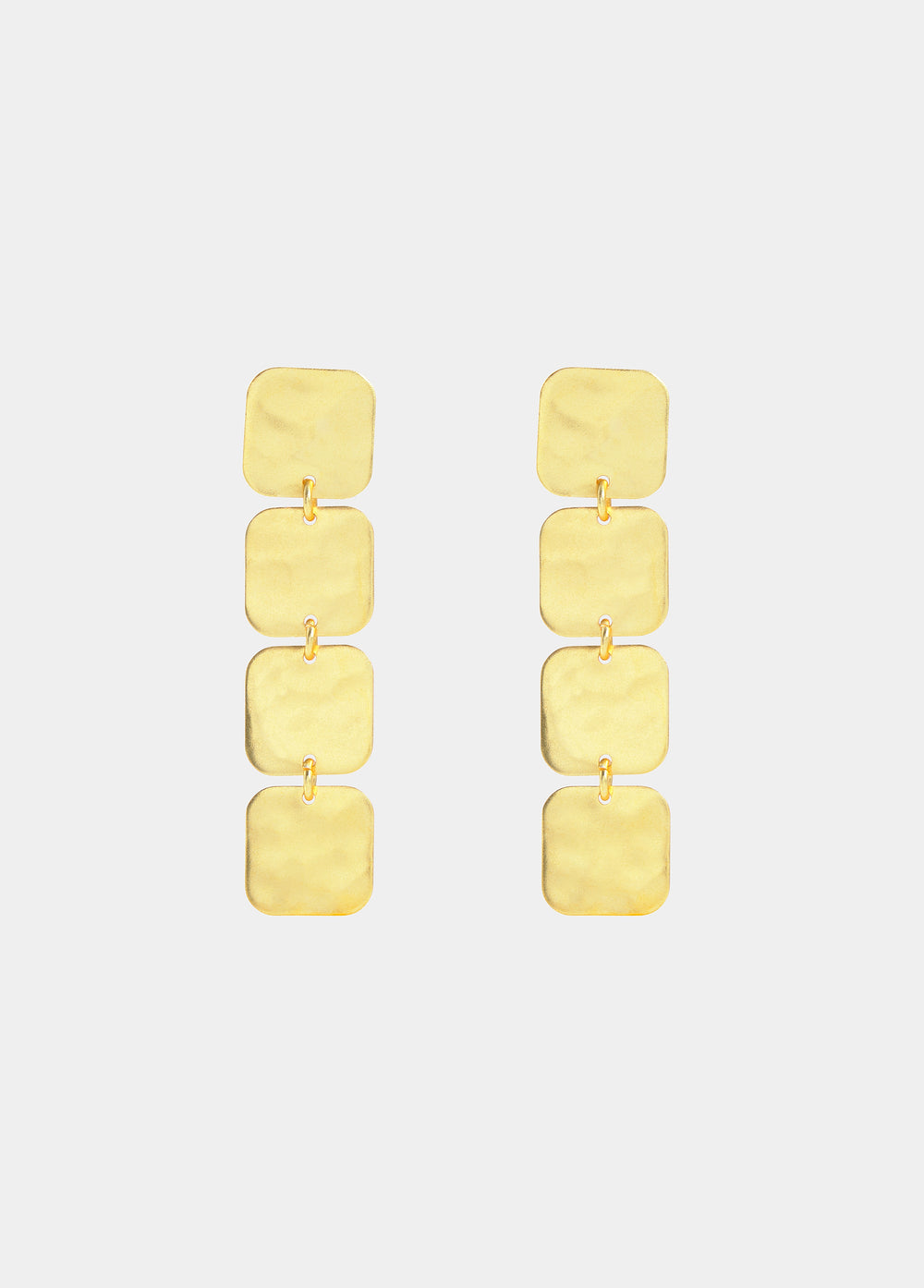 Square drop earrings