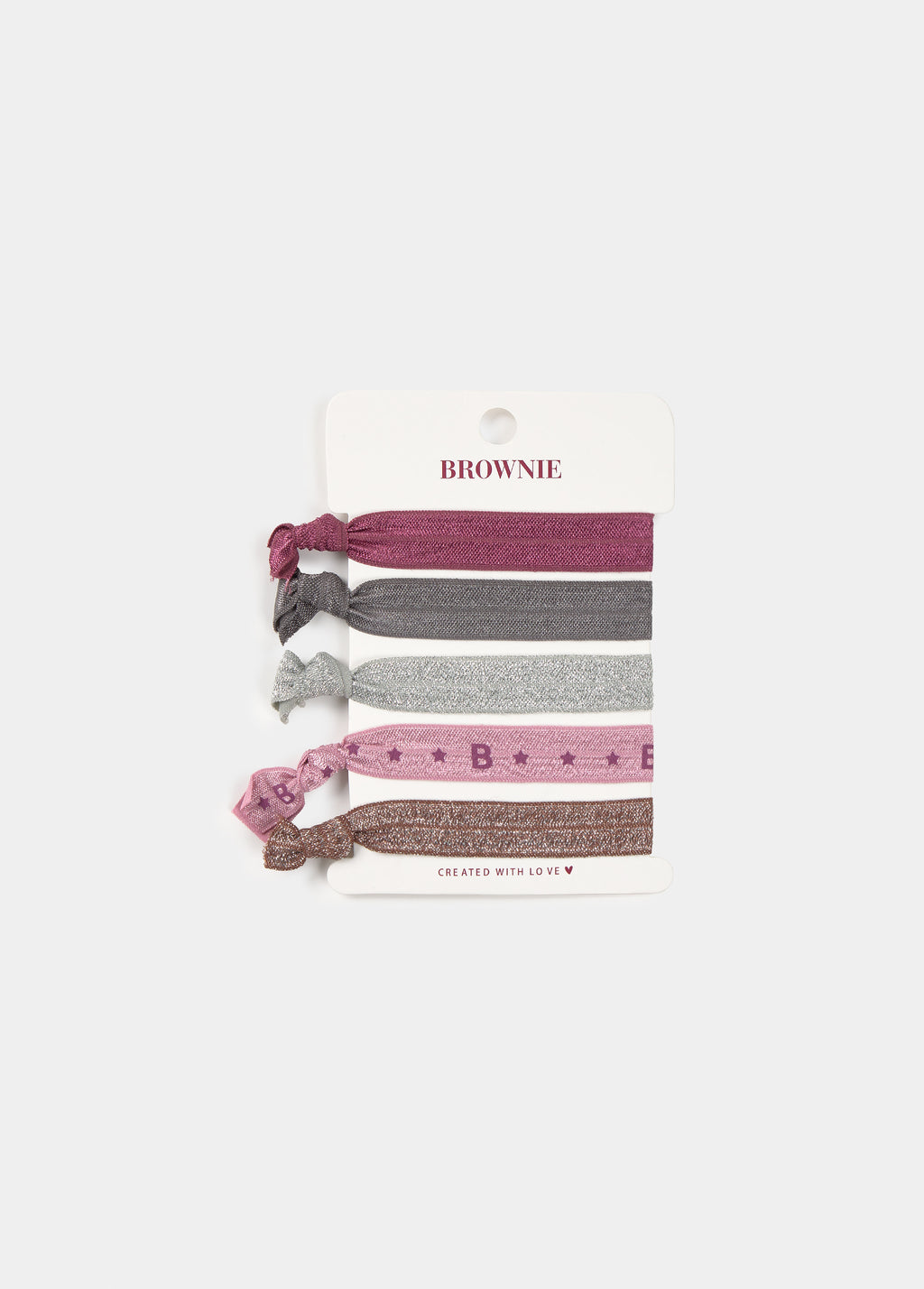 Élastiques à cheveux avec logo Brownie