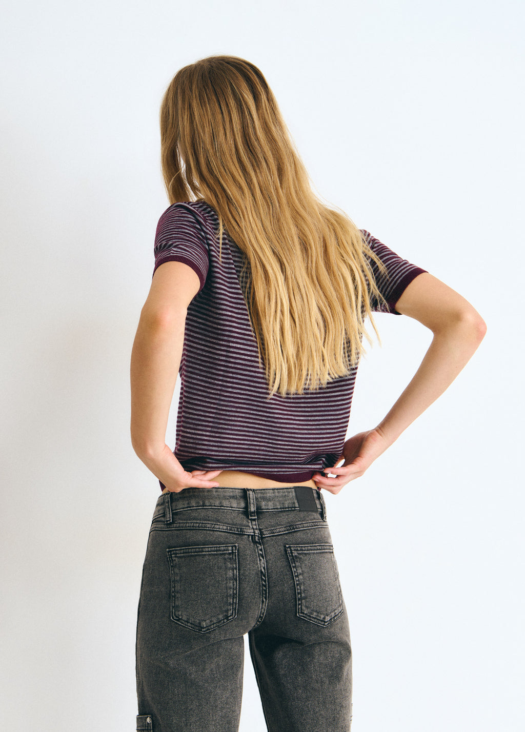 Camiseta rayas lurex