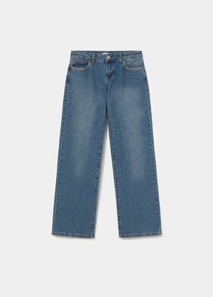 Jeans tachas cruz