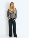 Jeans mit weitem Bund