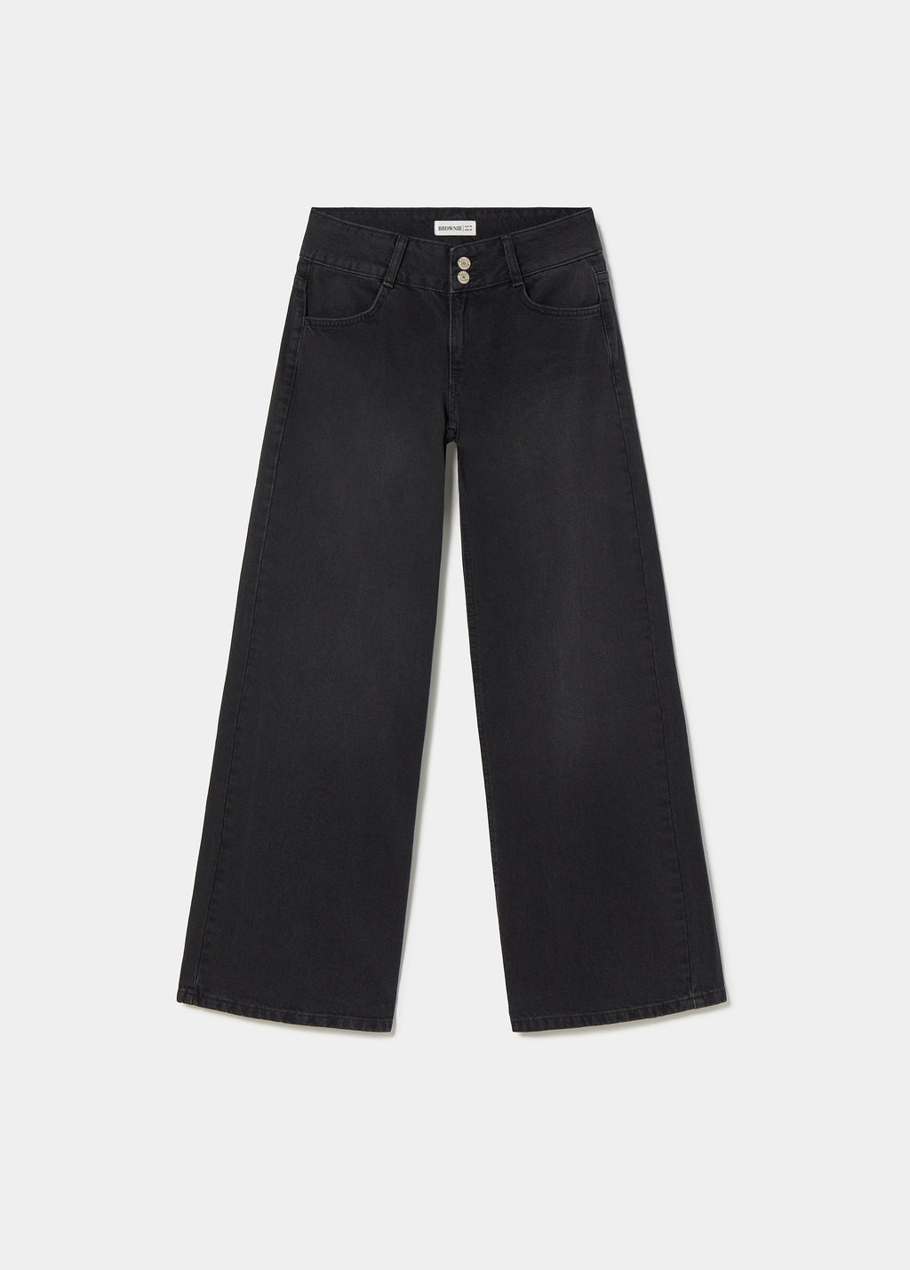 Jeans mit weitem Bund