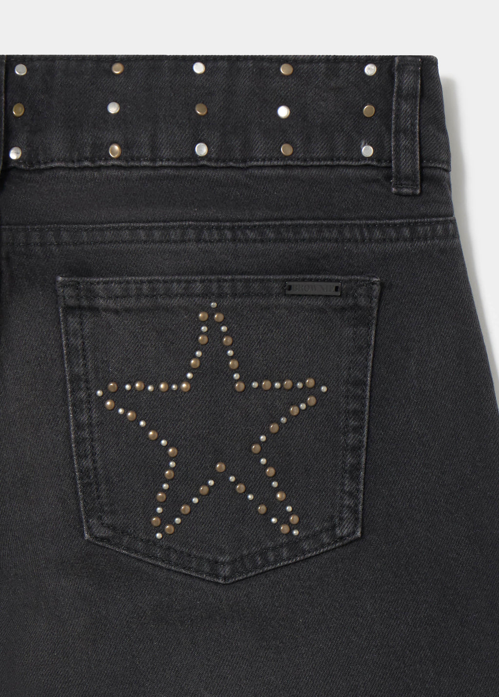 Jeans dritti con stelle