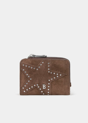 Star leather wallet