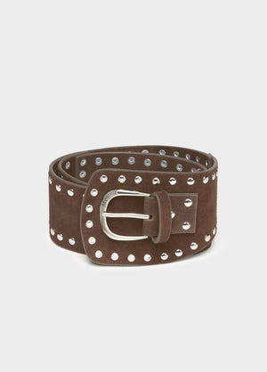 Ceinture asymétrique clous