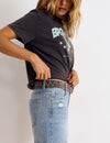 Suede belt
