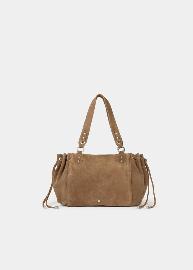 Zusammengezogener Shopper-Tasche