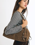 Baguette bag with charms