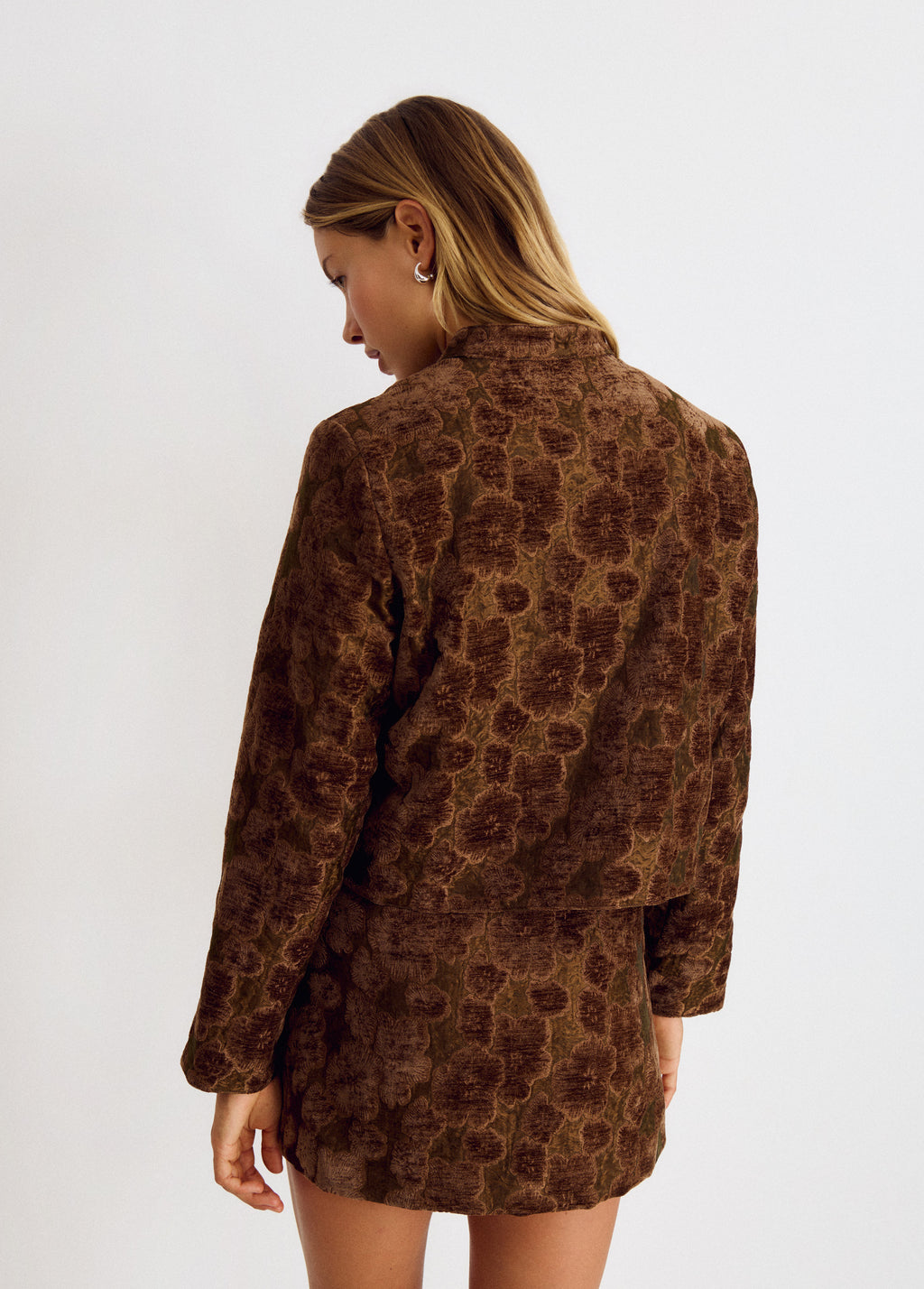 Short floral jacket