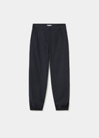 Pinstripe harem trousers