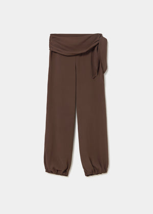 Long wrap pants