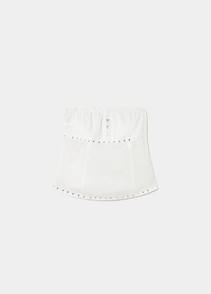 Mirror bandeau top