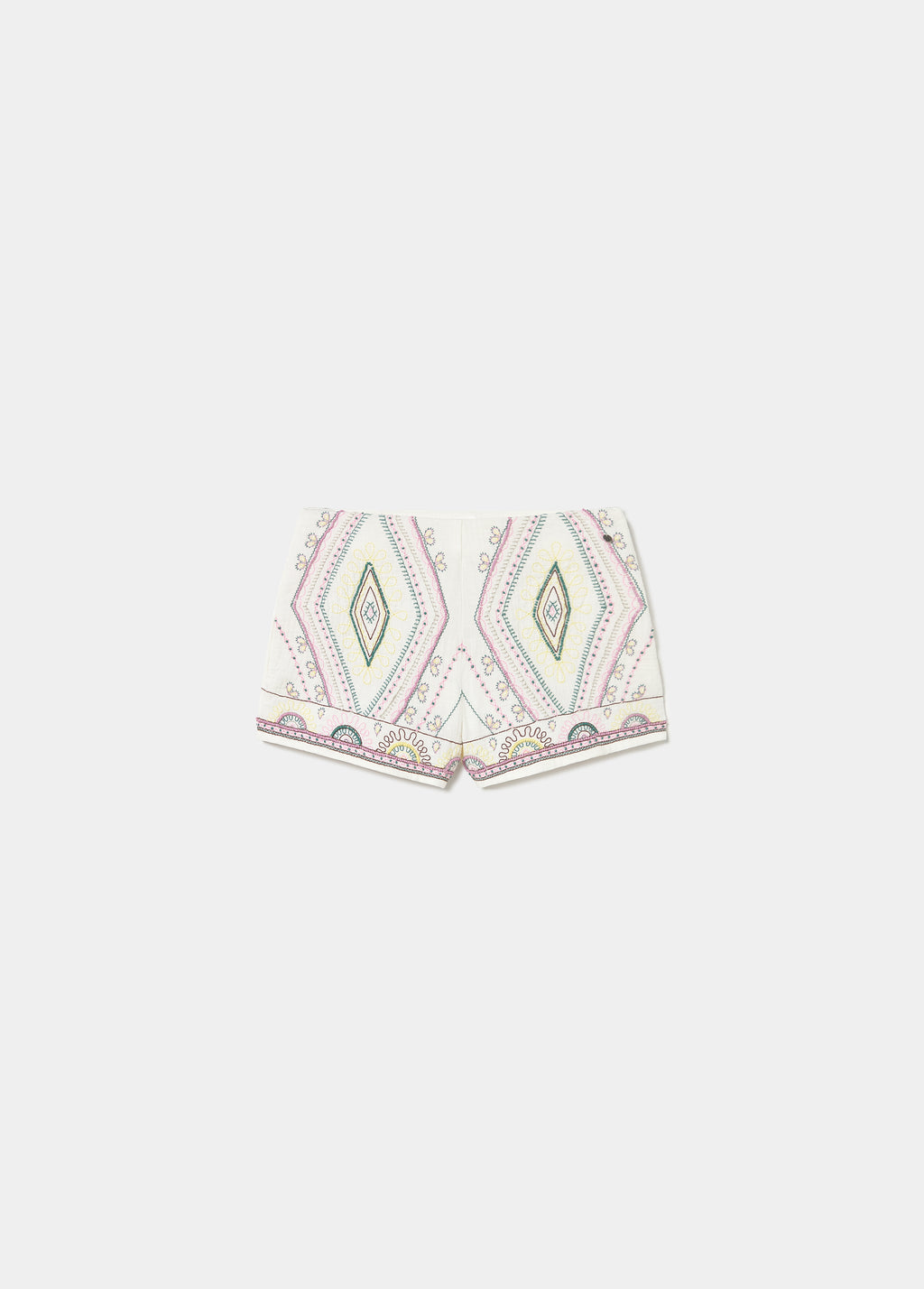 Embroidered shorts