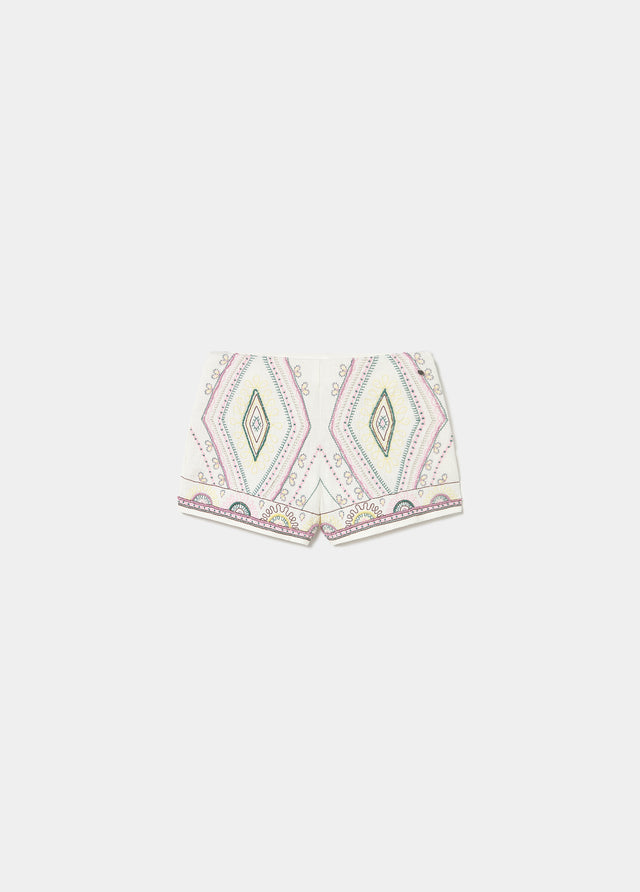 Embroidered shorts